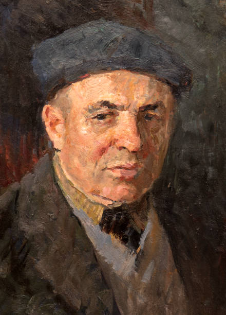 istock Oil painting, handmade 1002729860