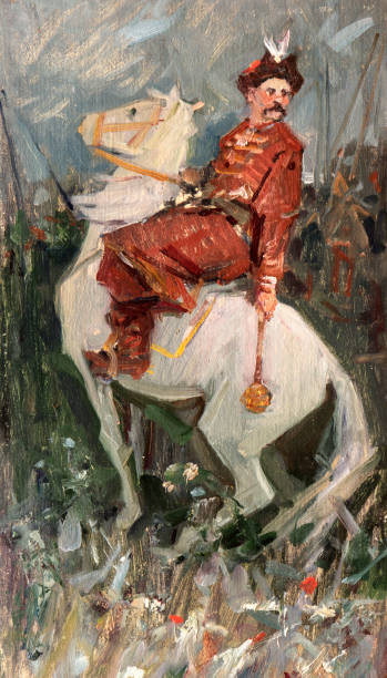 istock Oil painting, handmade 1002732038