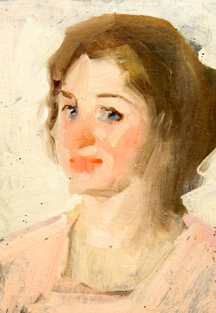 istock Oil painting, handmade 1002732172
