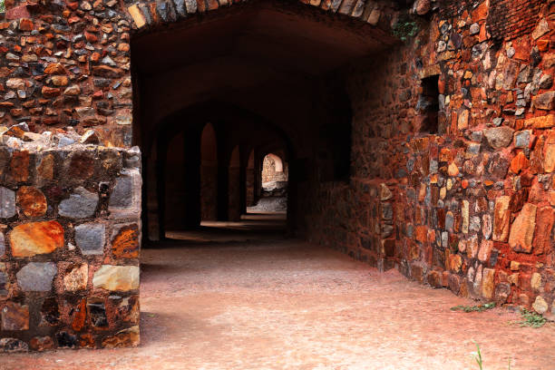 Inside of Purana Qila, Delhi