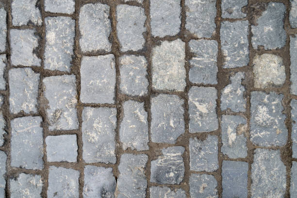 istock Russian ancient paving stones in Moscow 1002733926