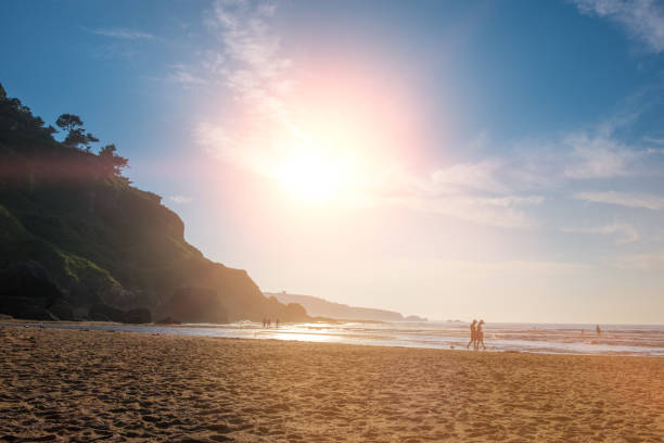 istock The beach of Nora. Gijon. Spain 1002745596