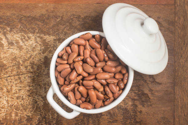 istock Butter bean. Brazian Brown Bean 1002752482