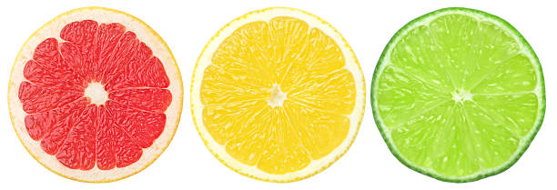 istock citrus slice, grapefruit, lemon, lime, isolated on white background, clipping path 1002783568