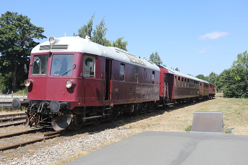 Syd Fyenske Veteranjernbane Veteran Railway in Denmark operates on the line Faaborg - Korinth on Funen