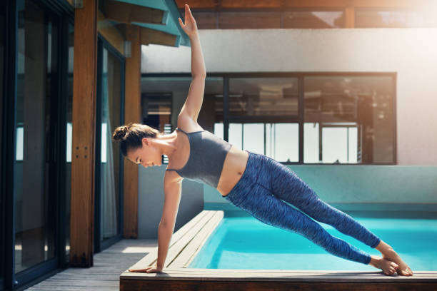istock Yoga has made her body stronger 1002802372
