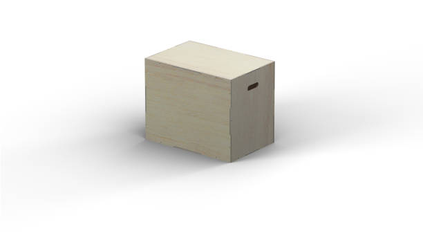 istock Fit jump box isolated 3D illustration render 1002832588