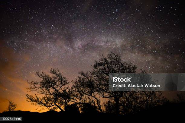 Snowdonia Stars Stock Photo - Download Image Now - Night, UK, Snowdonia National Park