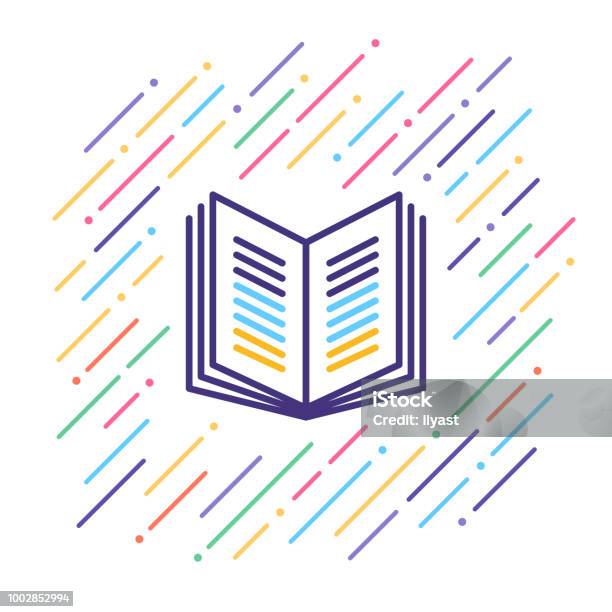 Book Line Icon Stock Illustration - Download Image Now - Bible, Book, Icon Symbol