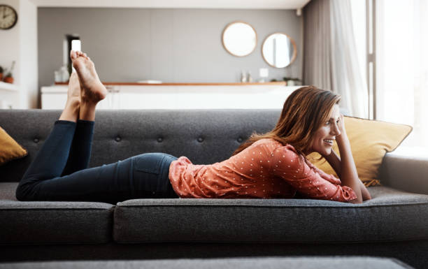 istock She’s got the art of relaxation down to a tee 1002860382