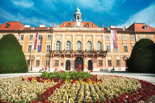 istock The County Hall in Sombor, Serbia 1002867362