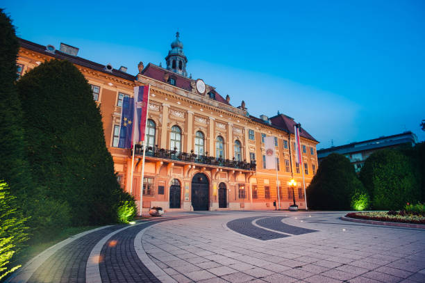 istock The County Hall in Sombor, Serbia 1002868296