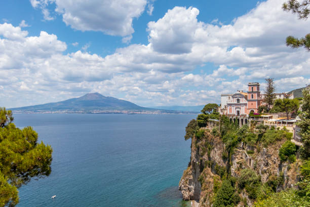 istock Vico Equense, beautiful landscape in south Italy 1002875100