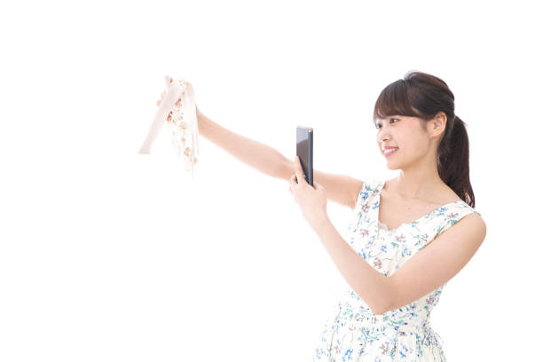 istock Woman selling on online market 1002876146