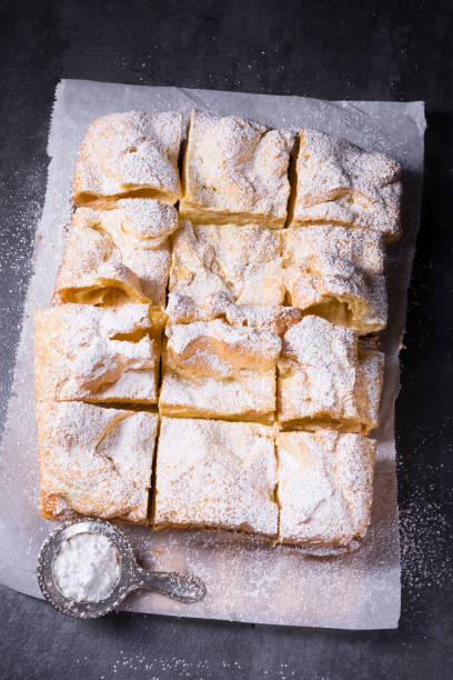 istock Karpatka is a traditional Polish cream pie 1002876698