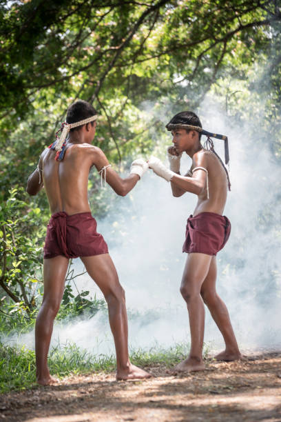 istock Muay Thai; Thai martial arts; Thai boxing. 1002877512