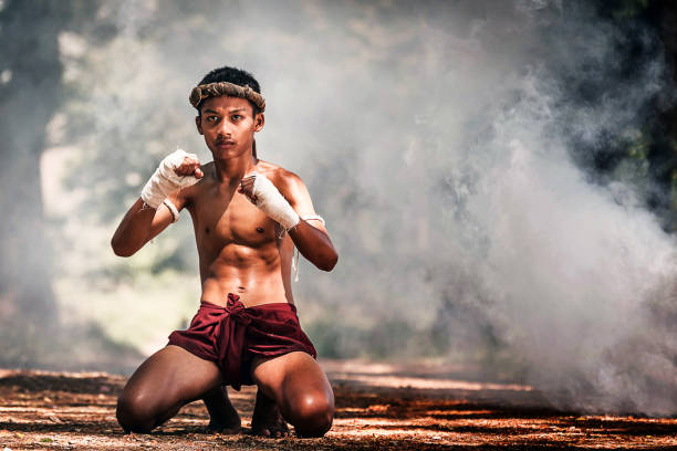 istock Muay Thai; Thai martial arts; Thai boxing. 1002877540