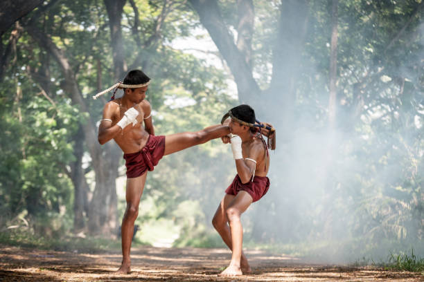 istock Muay Thai; Thai martial arts; Thai boxing. 1002877606