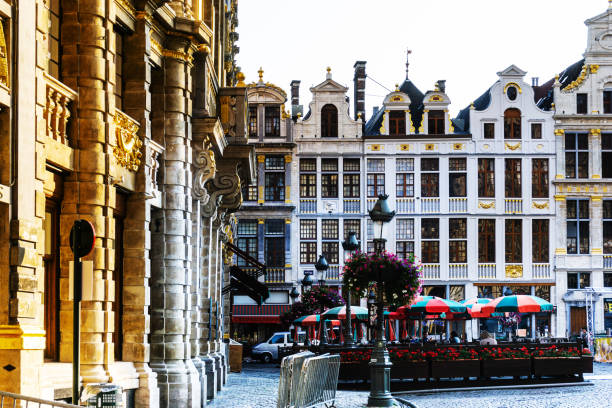 istock BRUSSELS, BELGIUM - August 27, 2017: restaurant in Brussels city,Belgium. 1002893468