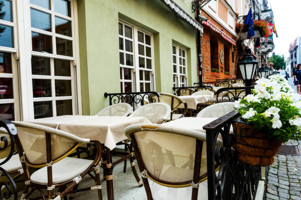 istock VILNIUS, LITHUANIA - September 2, 2017: restaurant in Vilnius city, Lithuanian 1002893606