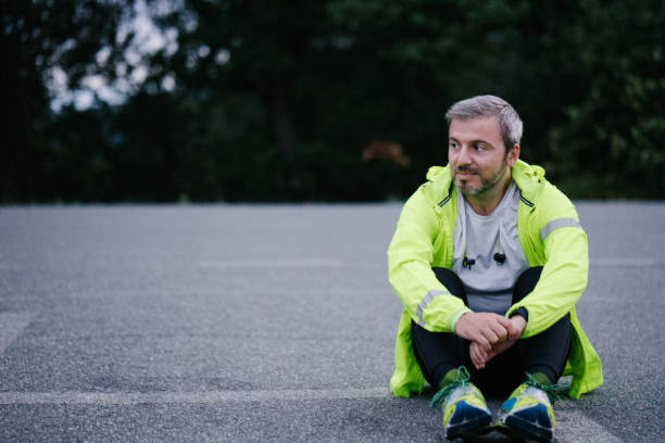 istock Athlete exercising outdoors 1002903010
