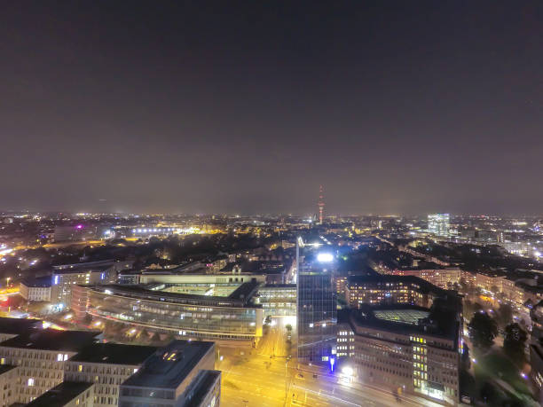 istock Night scene of Hamburg Germany 1002918294