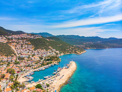 Aerial View of Kaş, Antalya