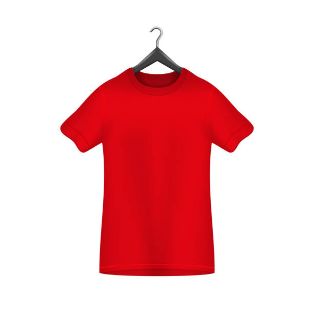 istock Male T-shirt template on the hanger 1002933420