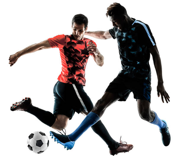 istock soccer players men isolated silhouette white background 1002934232