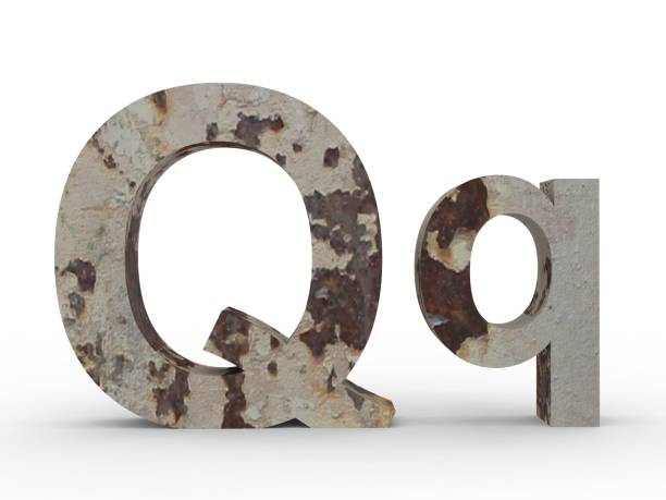 istock Concrete letter Q isolated on white background 1002937294