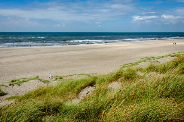 istock The Beach in Henne Strand Blue Sky 1002977852
