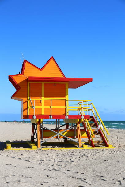 istock Lifeguard station on miami beach 1002982698