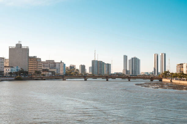 istock River and bridges in Recife City 1002989472