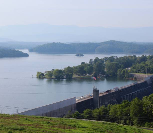 istock Early Morning at Dam Overlook 1002999390