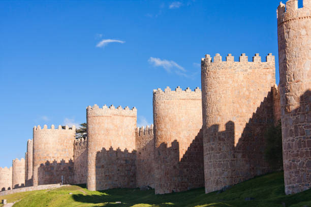 istock stone walls of avila 1003001198