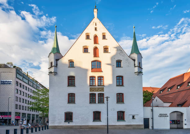 Munich, Germany June 09, 2018: The Stadtmuseum (City Museum) of Munich shows the history of the city and how it developed over the centuries, the museum is located at St.-Jakobs-Platz