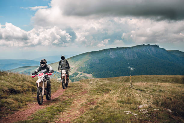 istock Motocross trail riders 1003048238