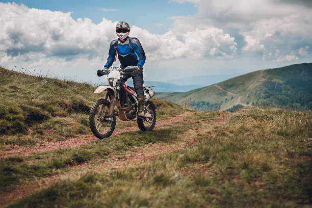 Motocross trail rider