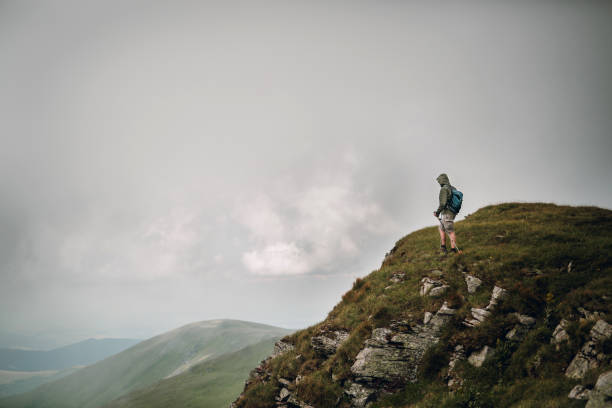 istock On the top of mountain ridge 1003061560