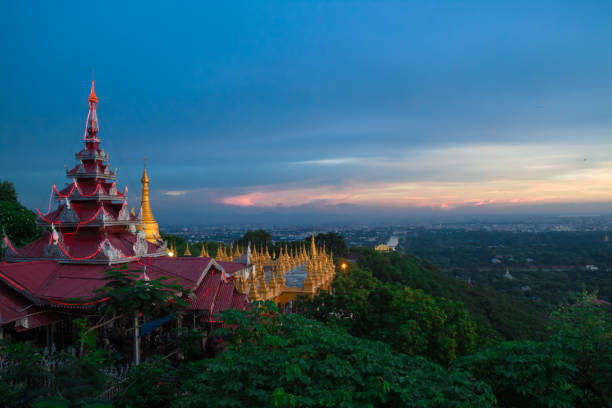 istock A temple in Mandalay on the hill during the sunset 1003063880