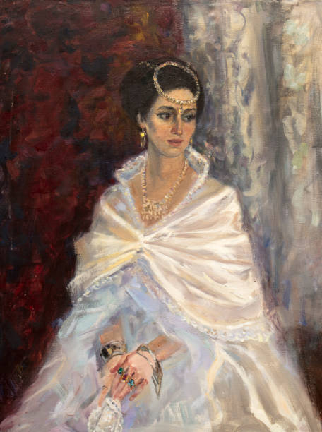 Oil painting, handmade