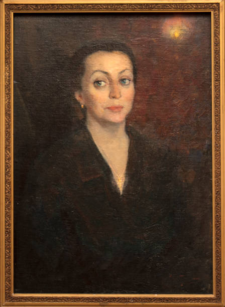 istock Oil painting, handmade 1003067754