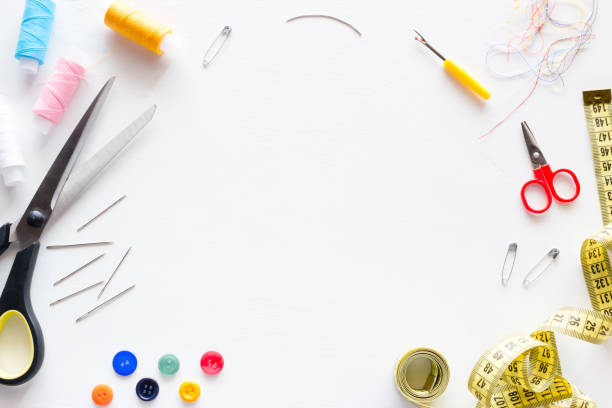 istock sewing supplies on a white background mockup 1003068398