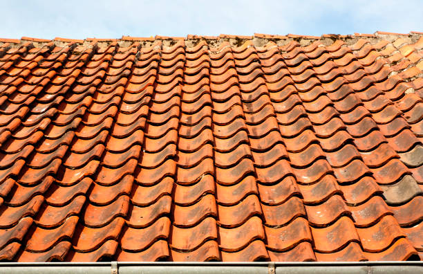 istock Old town of Odense, Denmark. Tile roof. 1003071572