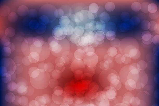 istock Bright bokeh background. Festive, shiny, defocused illustration. 1003107640