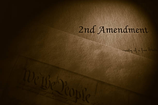segundo concepto de enmienda - second amendment fotografías e imágenes de stock