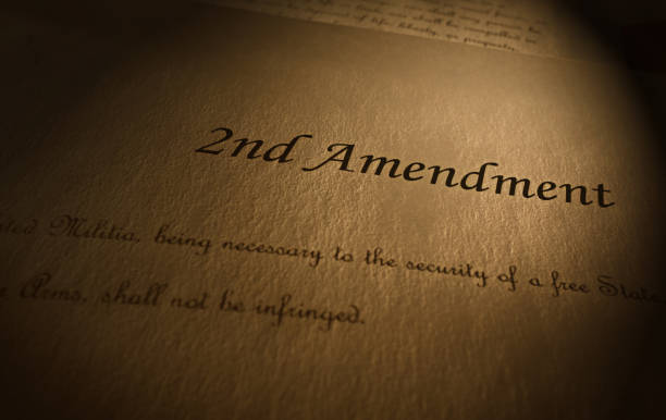 segundo texto de la enmienda - second amendment fotografías e imágenes de stock