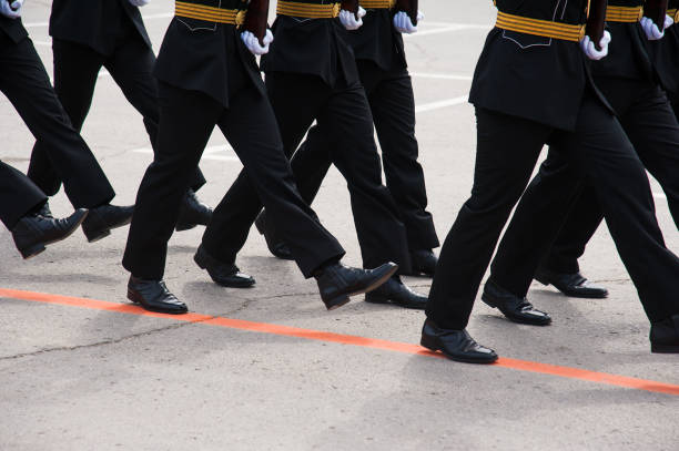 istock The parade of soldiers 1003143568