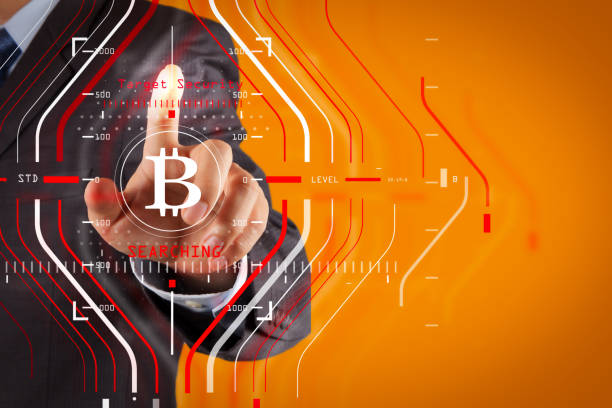 istock Businessman working with new modern computer and Bitcoin cryptocurry virtual diagram as concept. 1003149672