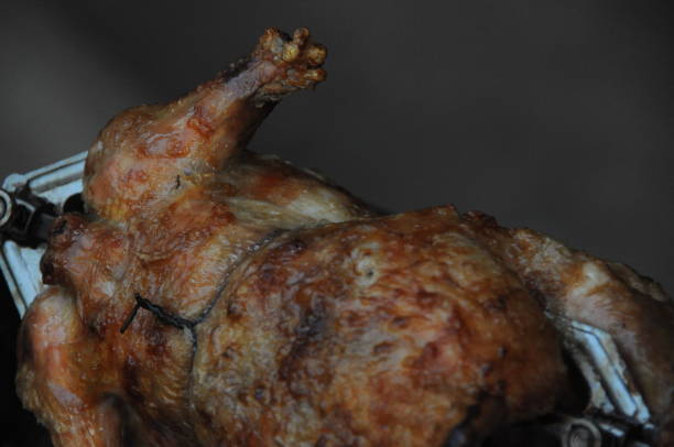 istock Roast Chicken on the BBQ 1003159724